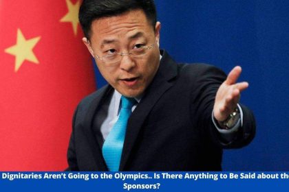 Us Dignitaries Aren’t Going To The Olympics.. Is There Anything To Be Said About The Sponsors? - China