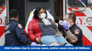 Usa Sudden Rise In Corona Cases, Active Cases Cross 68 Millions