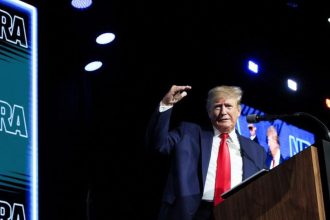 Trump supports gun rights in NRA speech