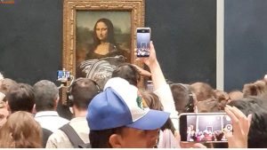Market Research Journals Attack on Monalisa Painting with Cake
