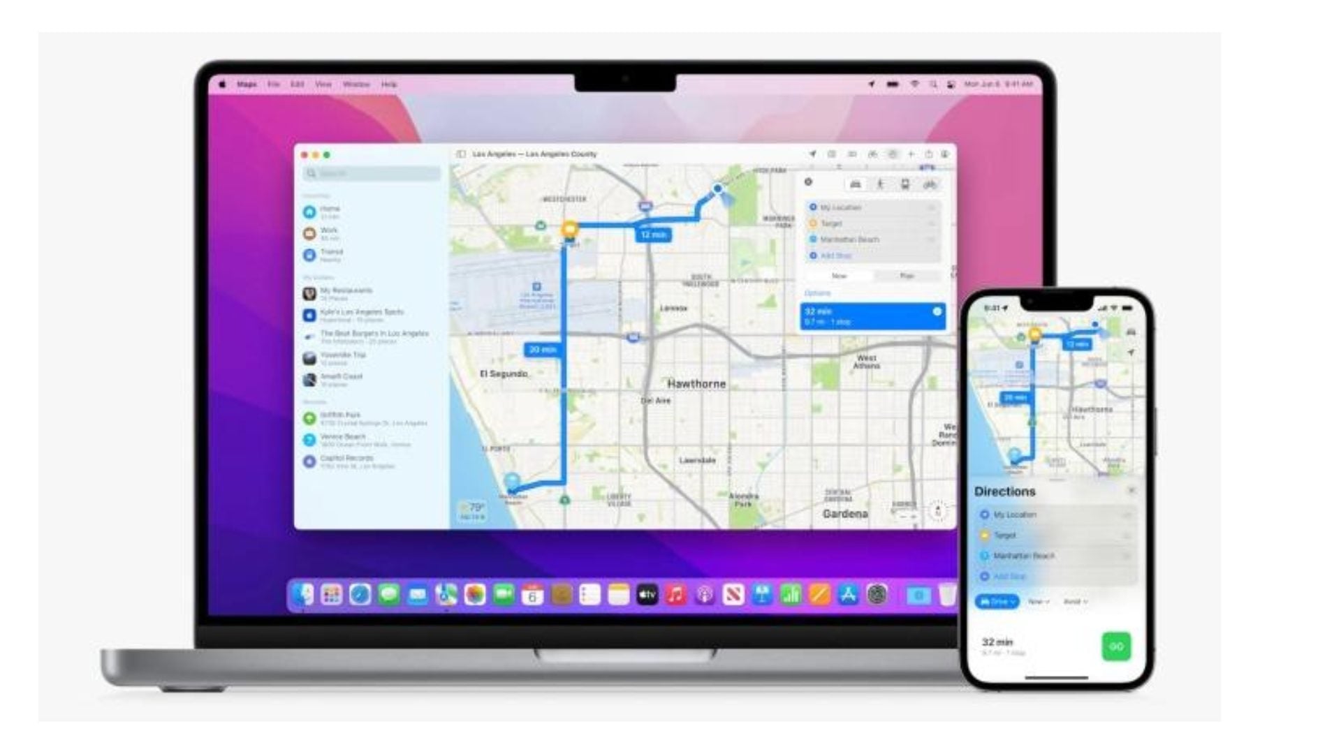 Multistop routing feature in Apple iOS 16