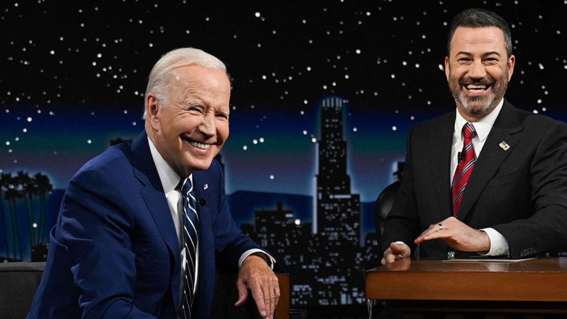 Joe Biden And Jimmy Kimmel On Gun Control