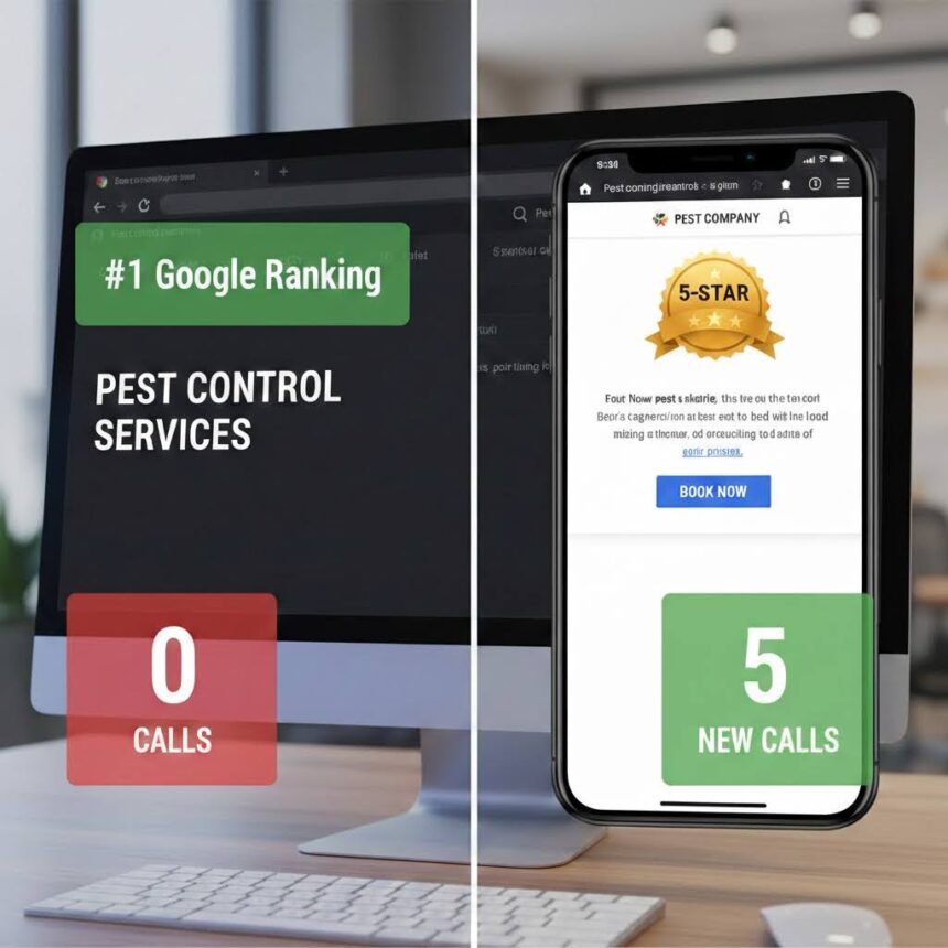 Trust Signals vs. Rankings in Pest Control