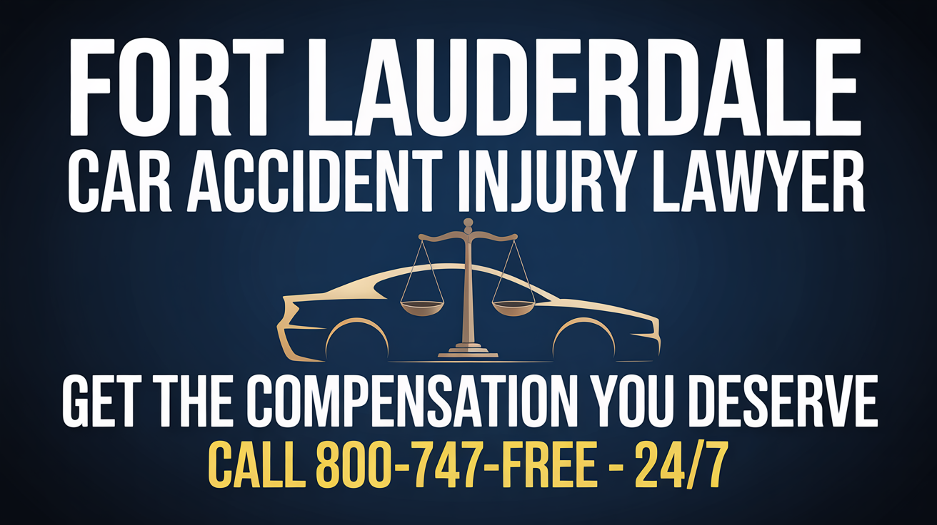 The Most Common Mistakes People Make After a Fort Lauderdale Crash