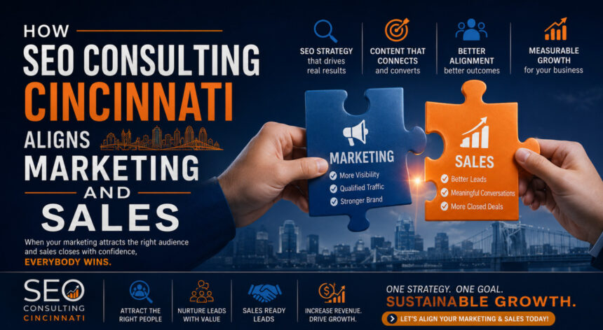 How SEO Consulting Cincinnati Aligns Marketing and Sales